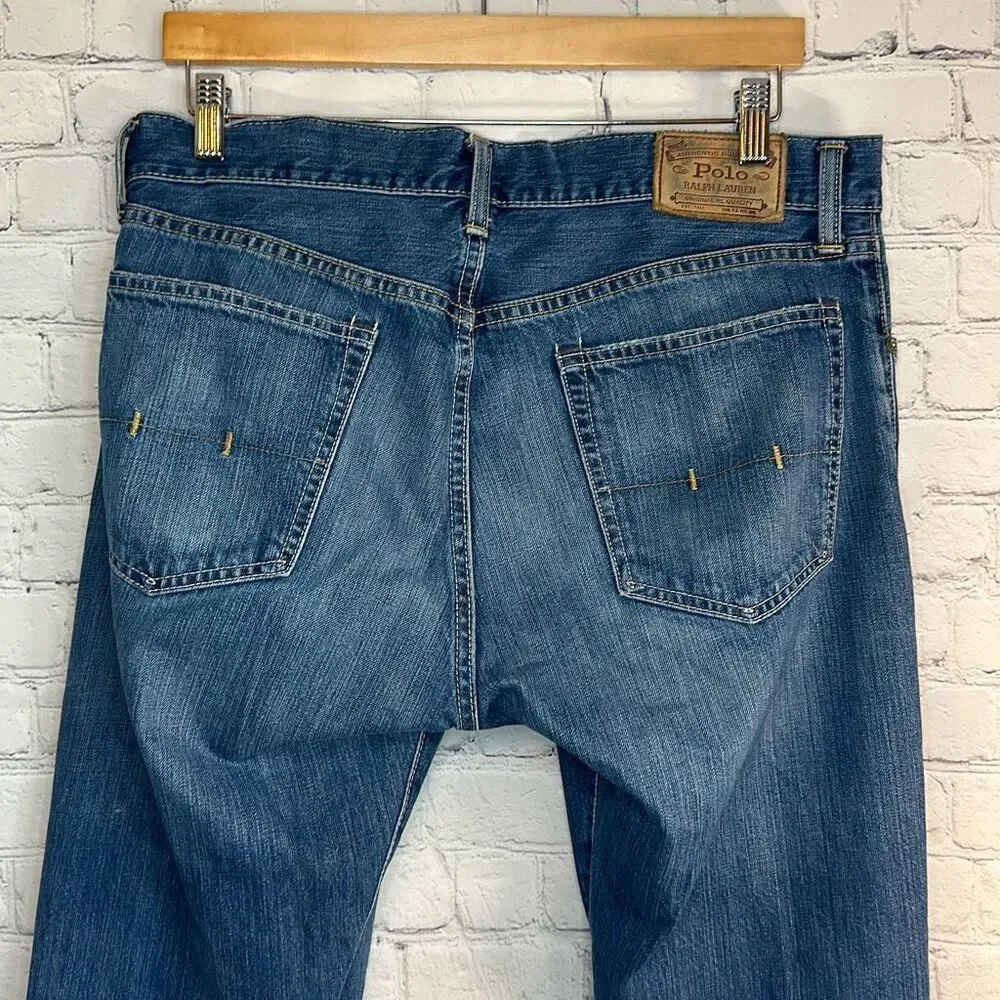 Polo‎ Ralph Lauren Mens Hampton Straight Leg Jeans size 32 x 30 Blue